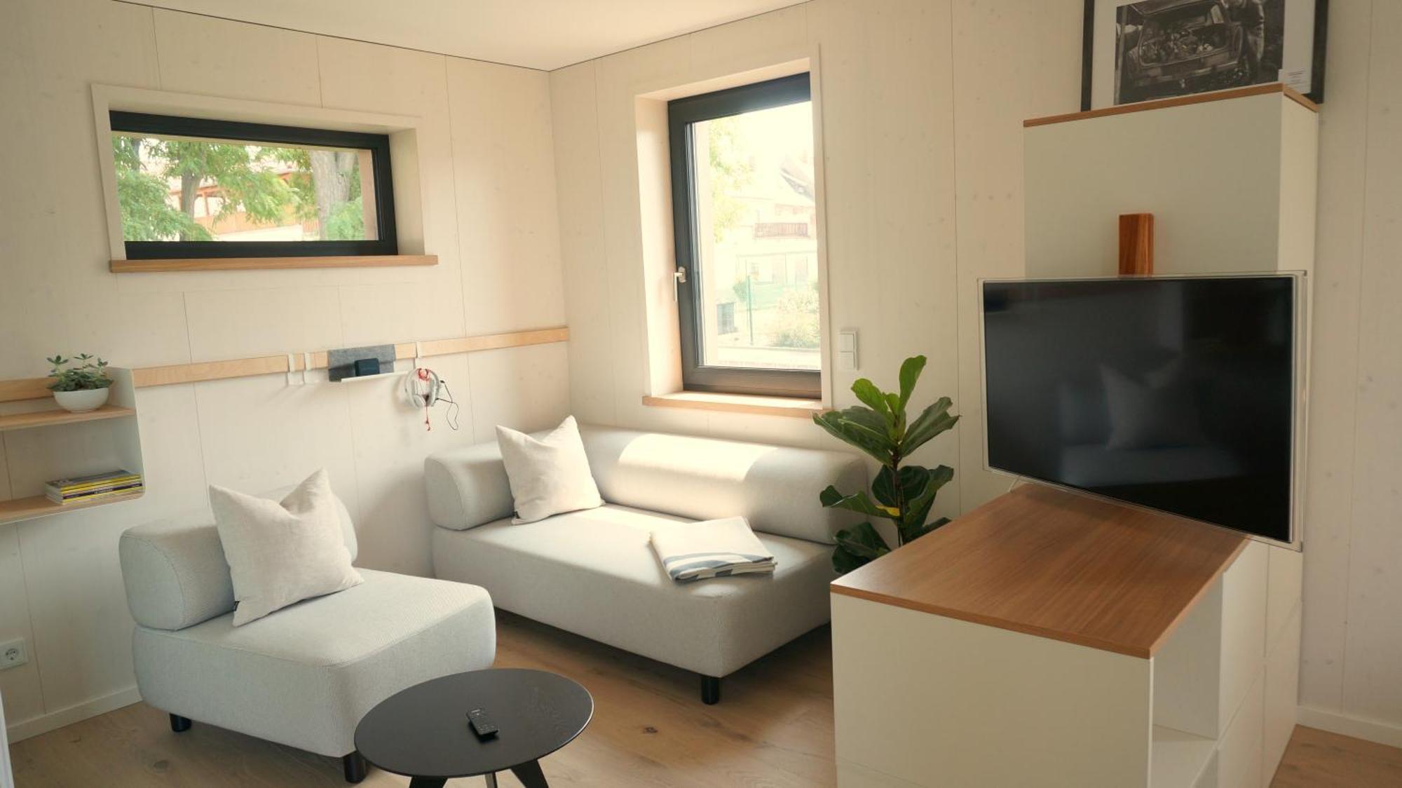 Villa Tiny Design-Modulhaus Mit 33 M² Grimma Exterior foto